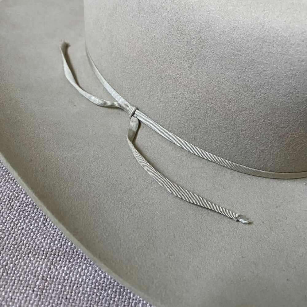 Stetson Open Road Royal De Luxe Silverbelly Fur Felt Hat Western Charm Iconic - Picture 9 of 14